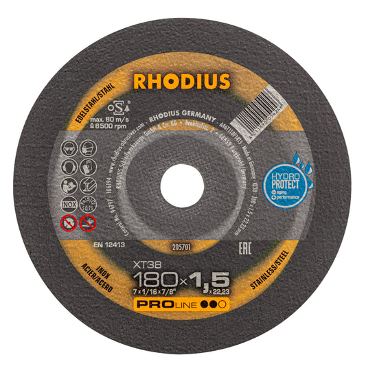 Rhodius XT 38 Trennscheibe Ø 180 x 1,5 mm