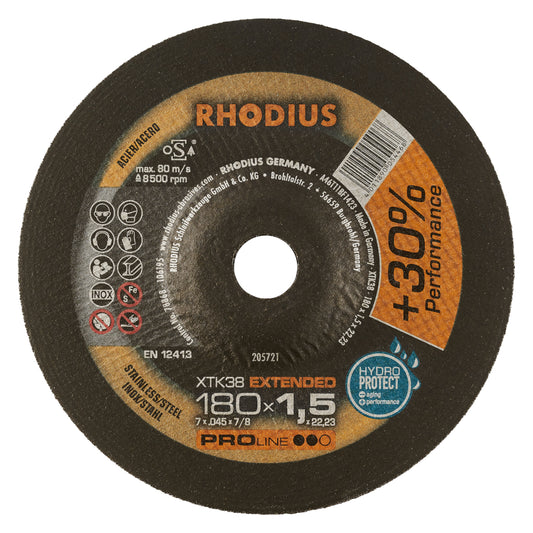 Rhodius XTK 38 Trennscheibe Ø 180 x 1,5 mm